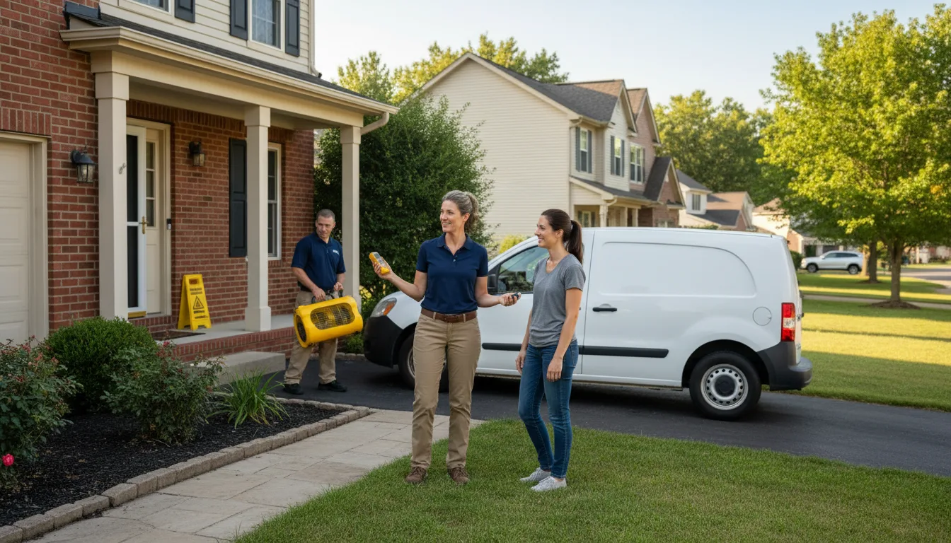Water restoration image for Mold Remediation in Raynham, MA